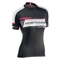 360 - Tricota Ciclismo Mujer Northwave® Logo 2 Black