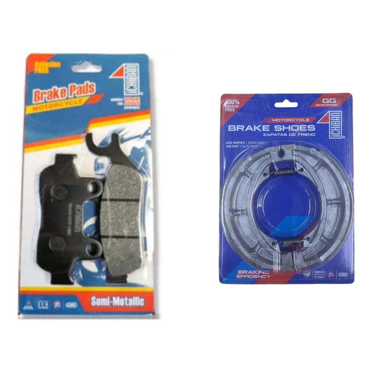 GENERICO - Pastillas De Freno + Balatas Honda Xblade 160 Japonesas
