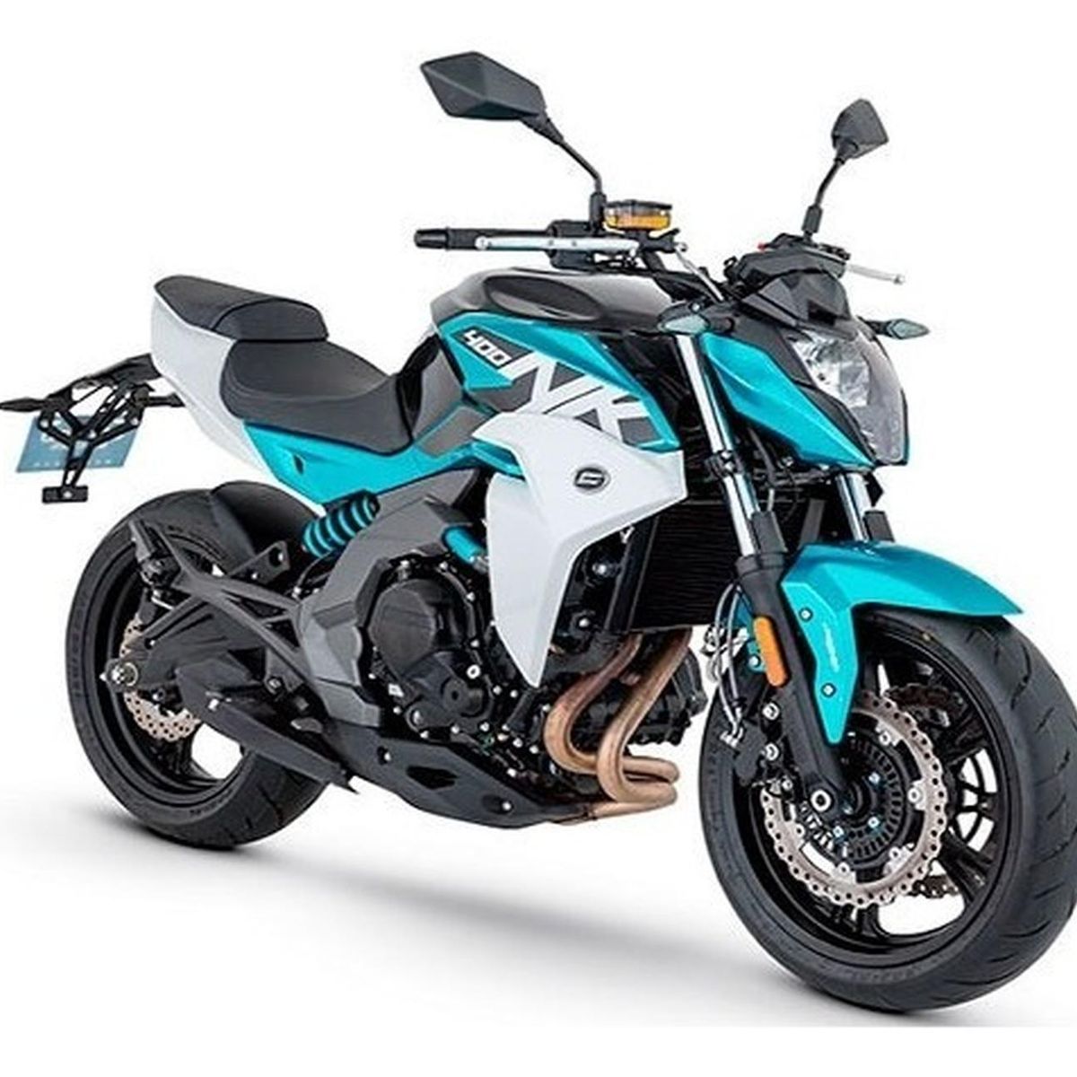 GENERICO - Pastillas De Freno Traseras Cf Moto 400nk - 650nk - Mt650