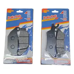 GENERICO - Pastillas Freno Delanteras + Traseras Suzuki Vstrom 250 Sx