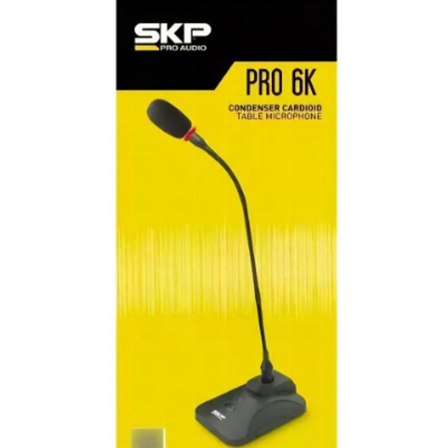 SKP - Micrófono Pro Audio Pro-6k Condensador Cardioide
