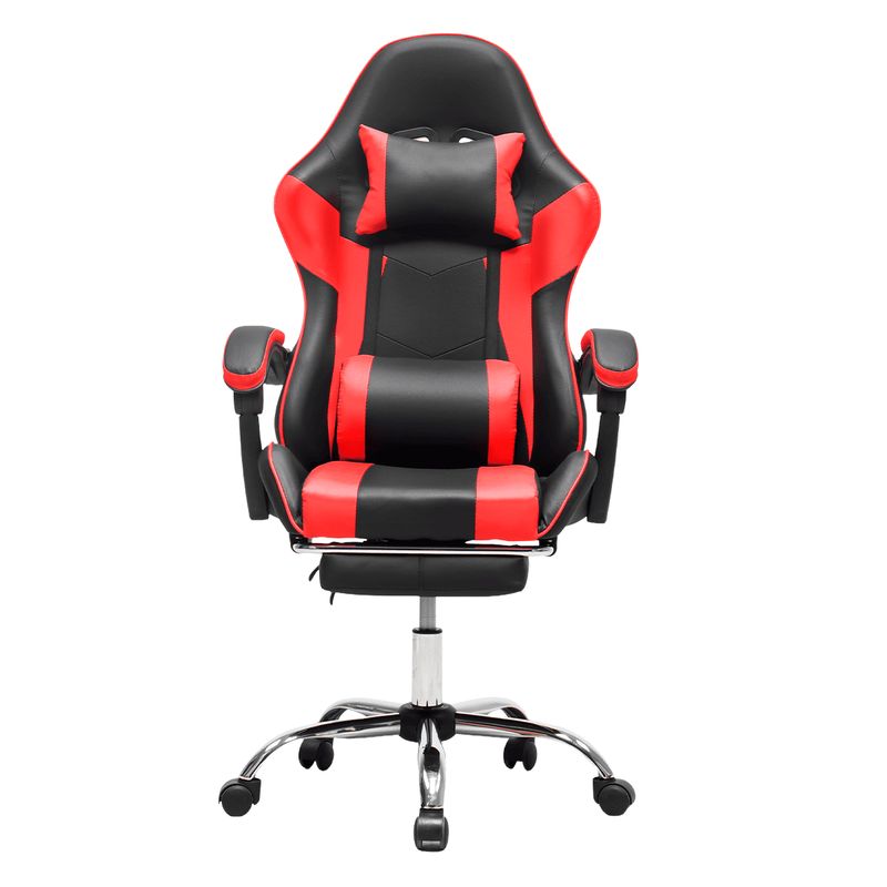 HOMEN - Silla Gamer Reclinable Home Office Rojo