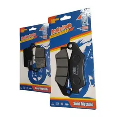 GENERICO - Pastillas Freno Delanteras Y Traseras Honda Xr 250 (1991 - 2004)