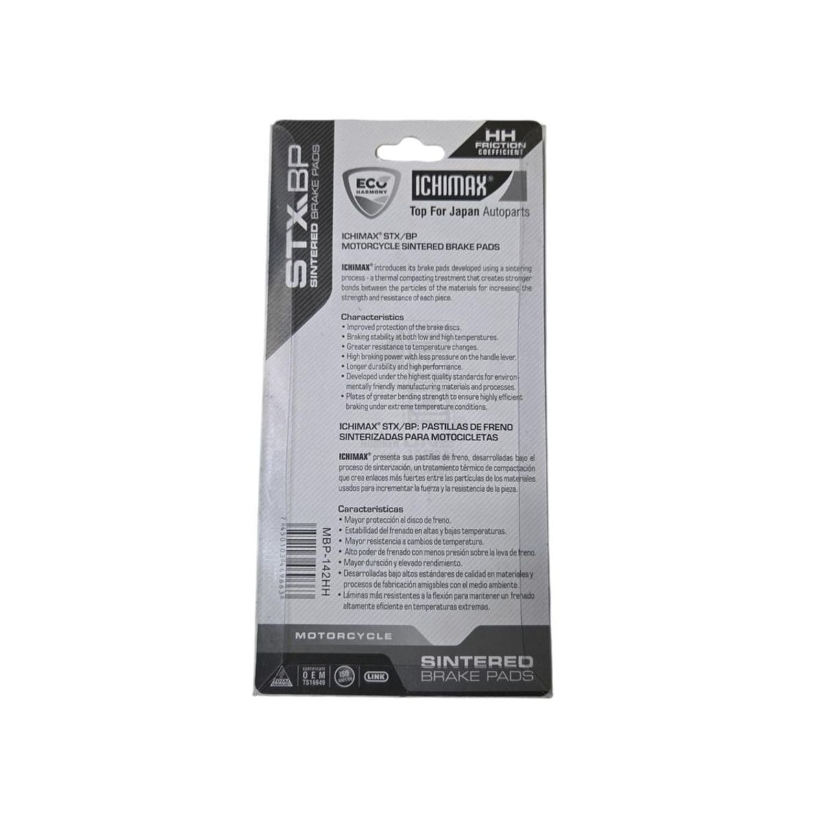 GENERICO - Pastillas Freno Delanteras Honda Cb500x - Cbr500r - Cb500f