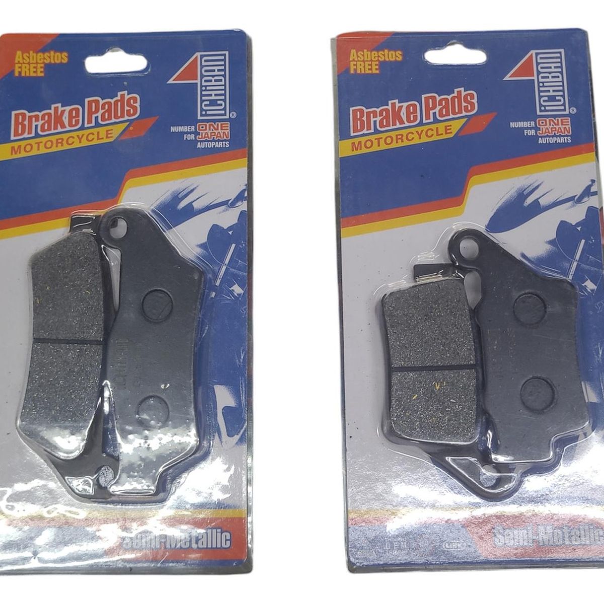 GENERICO - Pastillas Freno Del + Tras Para Royal Enfield Meteor 350