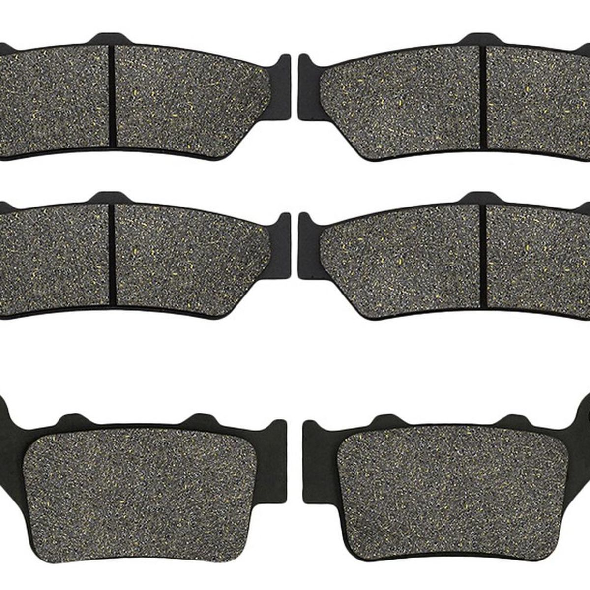 GENERICO - Pastillas Freno Delanteras + Traseras Yamaha Xt660z (08-17)