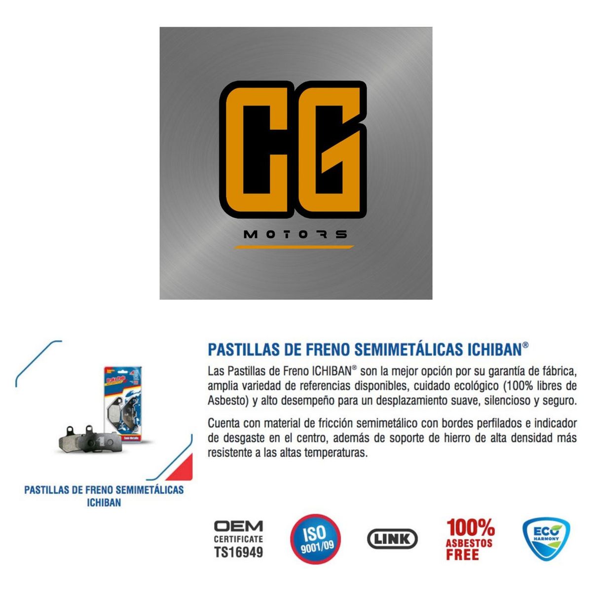 GENERICO - Pastillas Freno Traseras Benelli Tnt 150i Japonesas