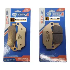 GENERICO - Pastillas Freno Del + Tras Honda New Xre 300 Sinterizadas