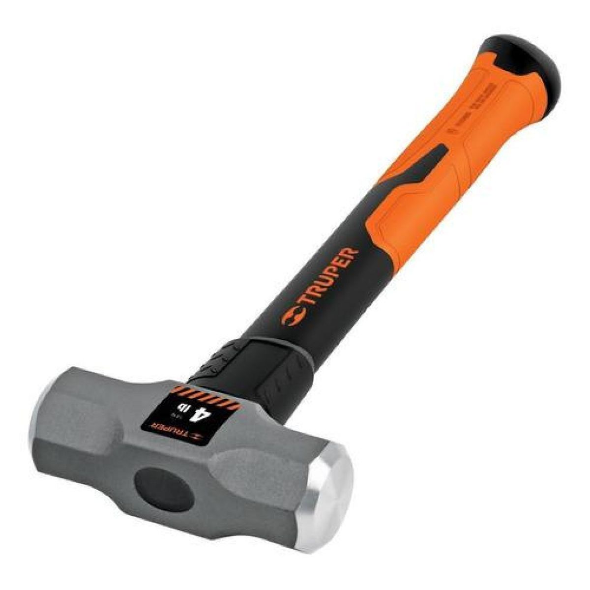 TRUPER - Combo Martillo 4 Lbs Mango De Fibra Vidrio Truper