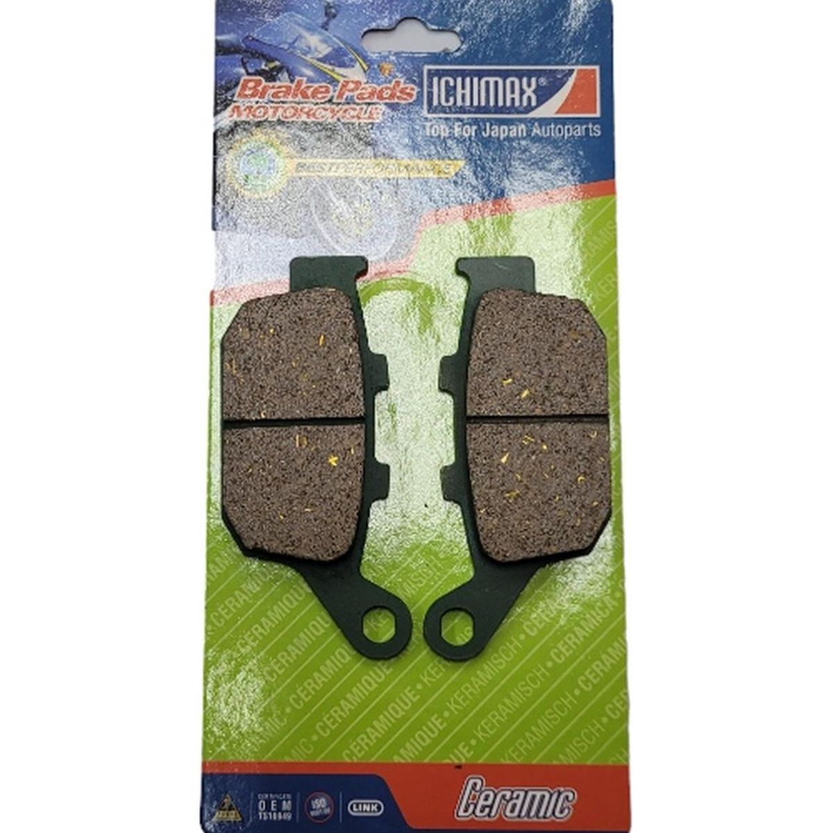 GENERICO - Pastillas Freno Traseras Honda Cb 500 X-f-r Japón Cerámicas