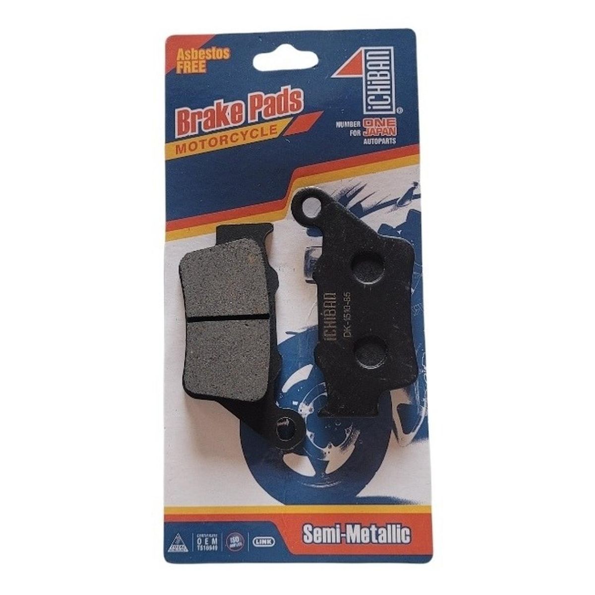 GENERICO - Pastillas Freno Traseras Moto Ktm Duke 200 - 250 - 390