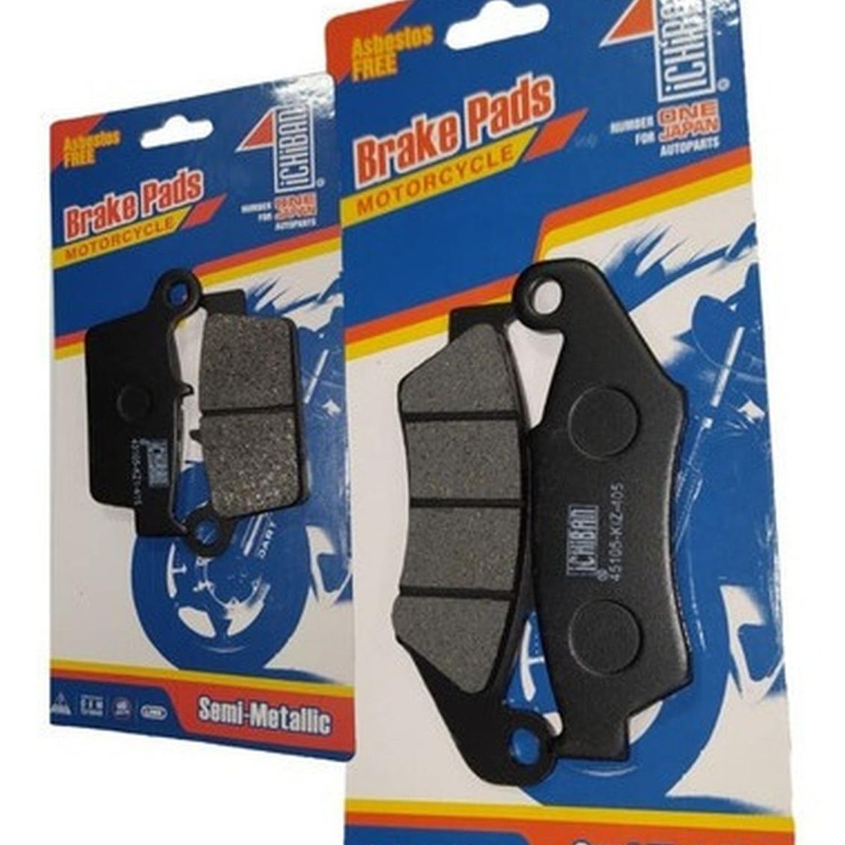 GENERICO - Pastillas Freno Delanteras Y Traseras Moto Honda Xre300