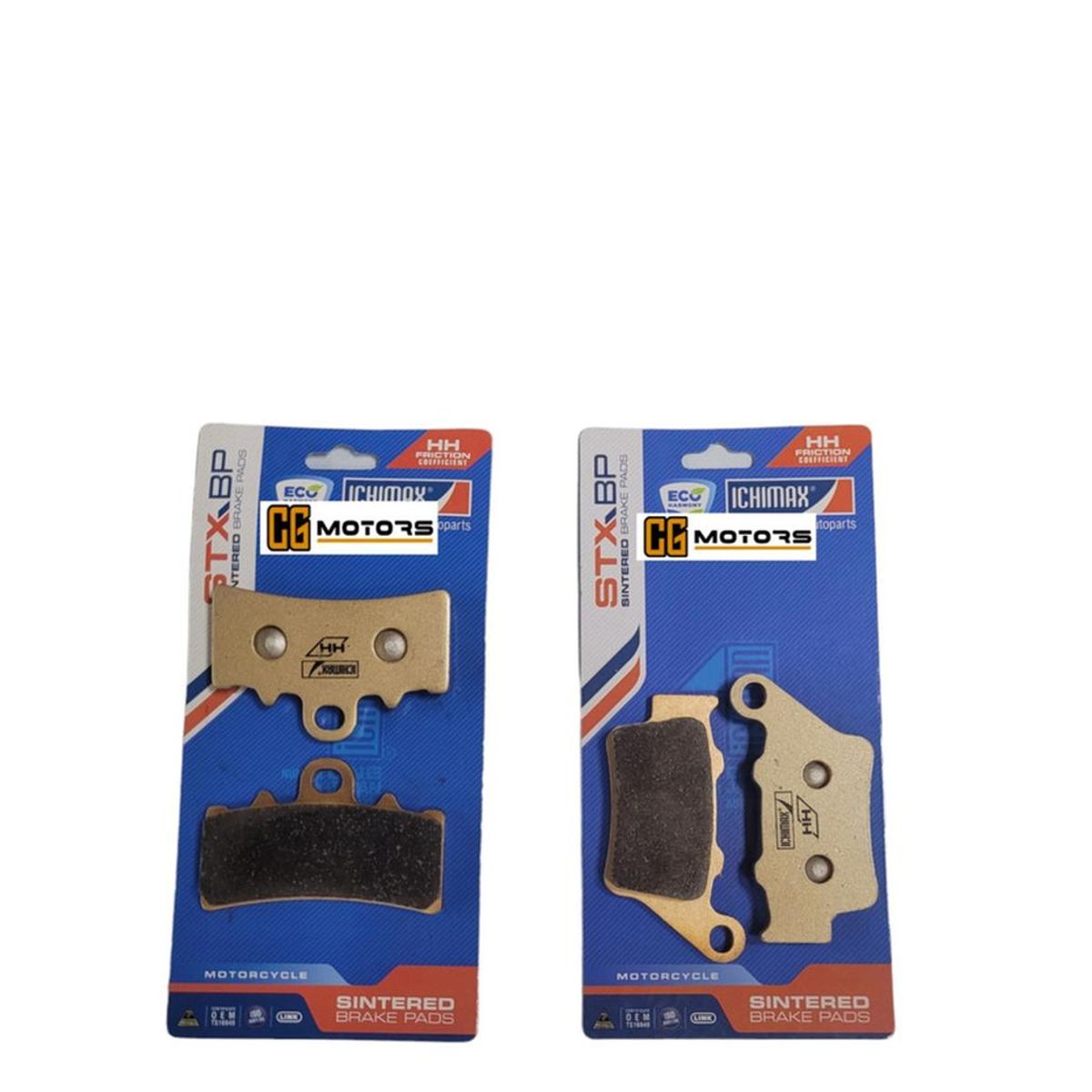 GENERICO - Pastillas Freno Delantera+trasera Bmw G310r/gs Sinterizadas