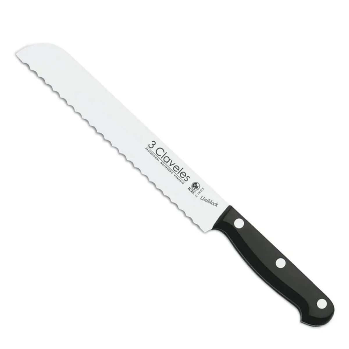 3 CLAVELES - Cuchillo Panero 20 cm Tres Claveles