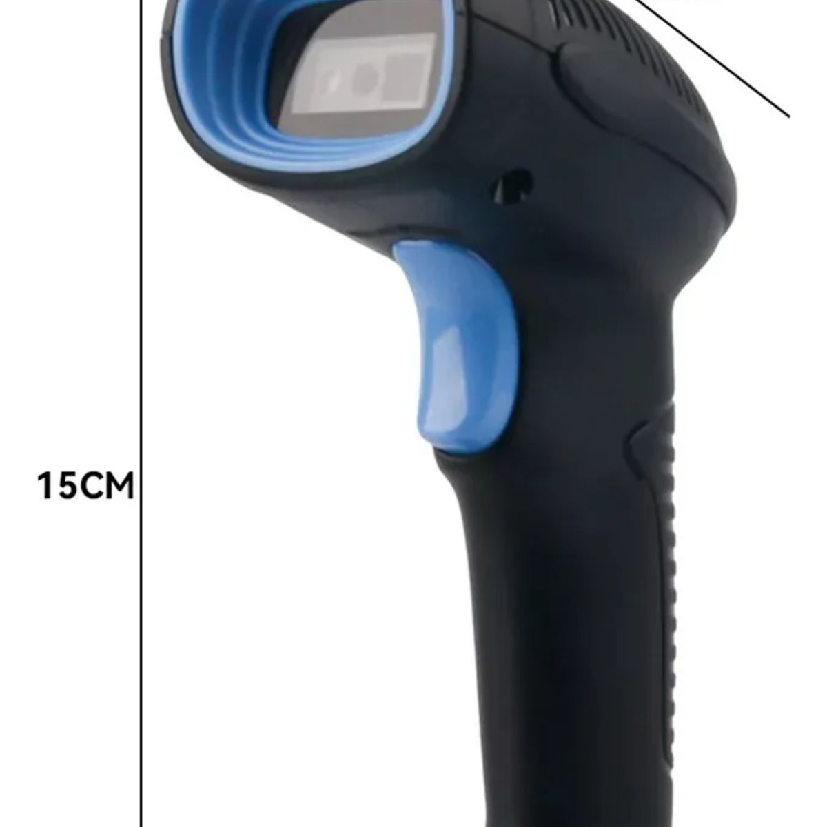 GENERICO - Lector De Código De Barras Escáner Inalámbrico Pistola Láser