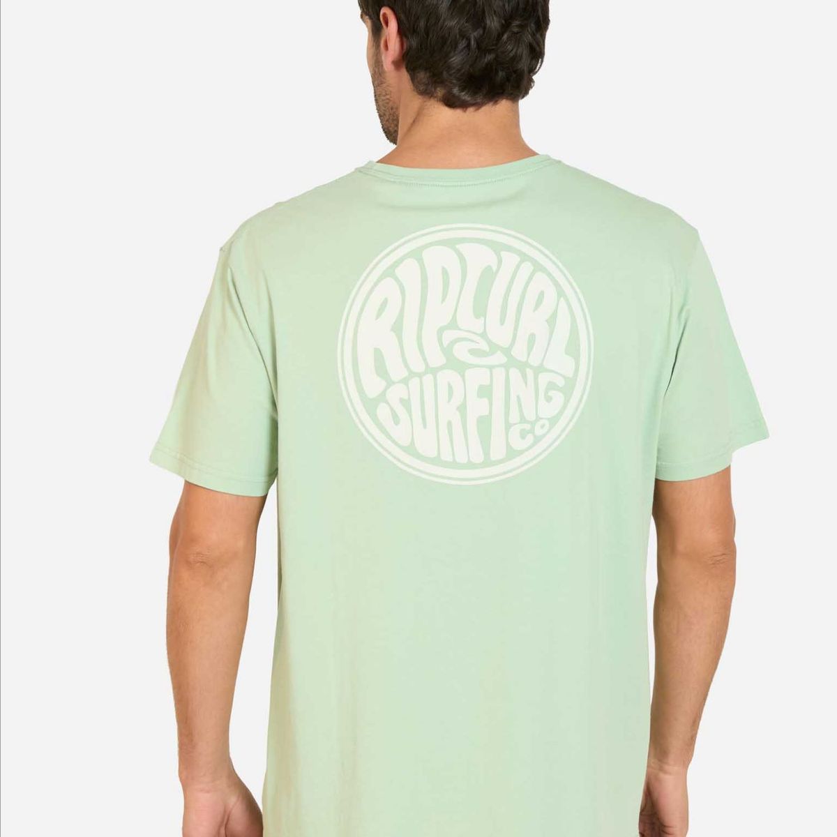 RIP CURL - Polera MC Swellrider Verde Hombre Rip Curl