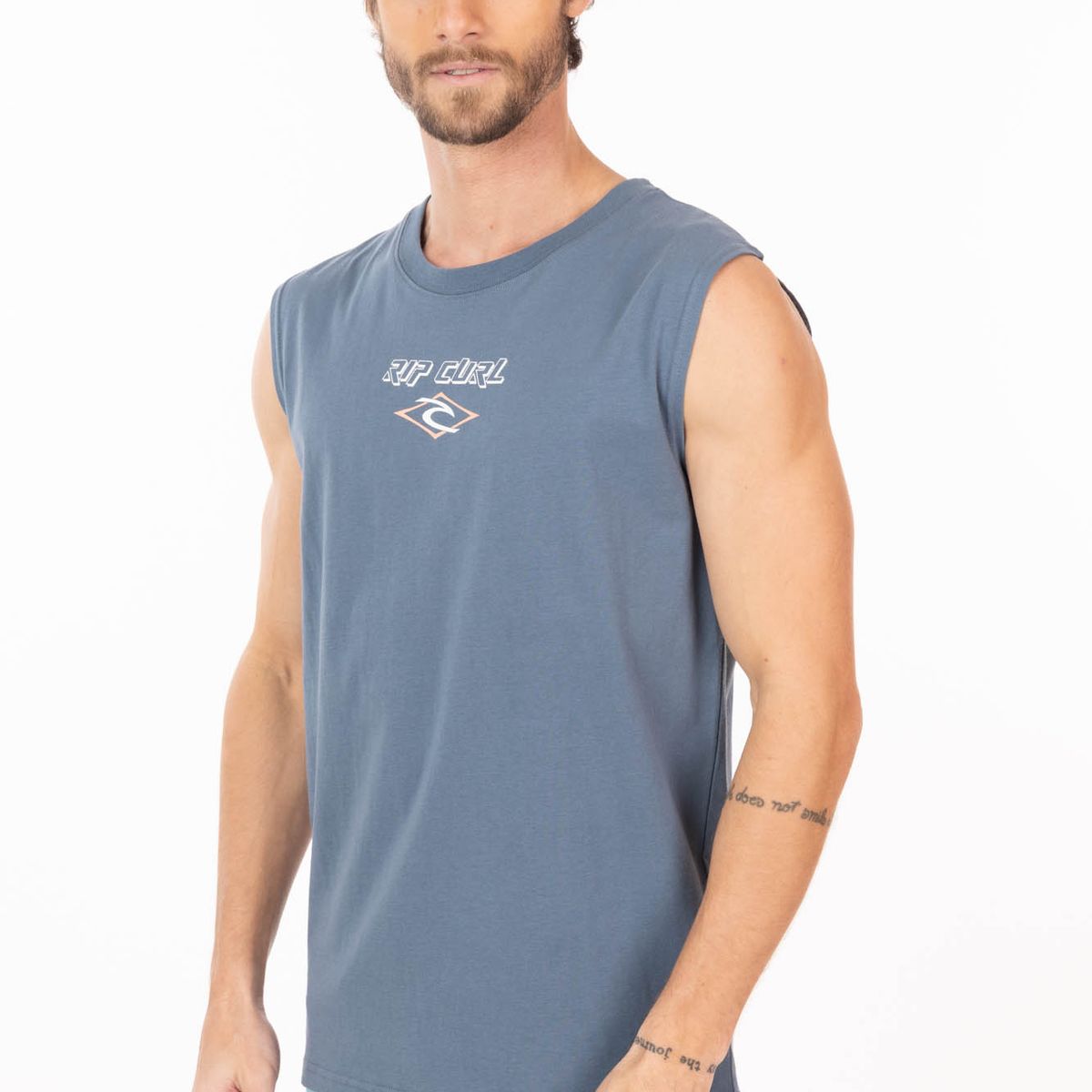 RIP CURL - Polera SM Splashzone Azul Hombre Rip Curl