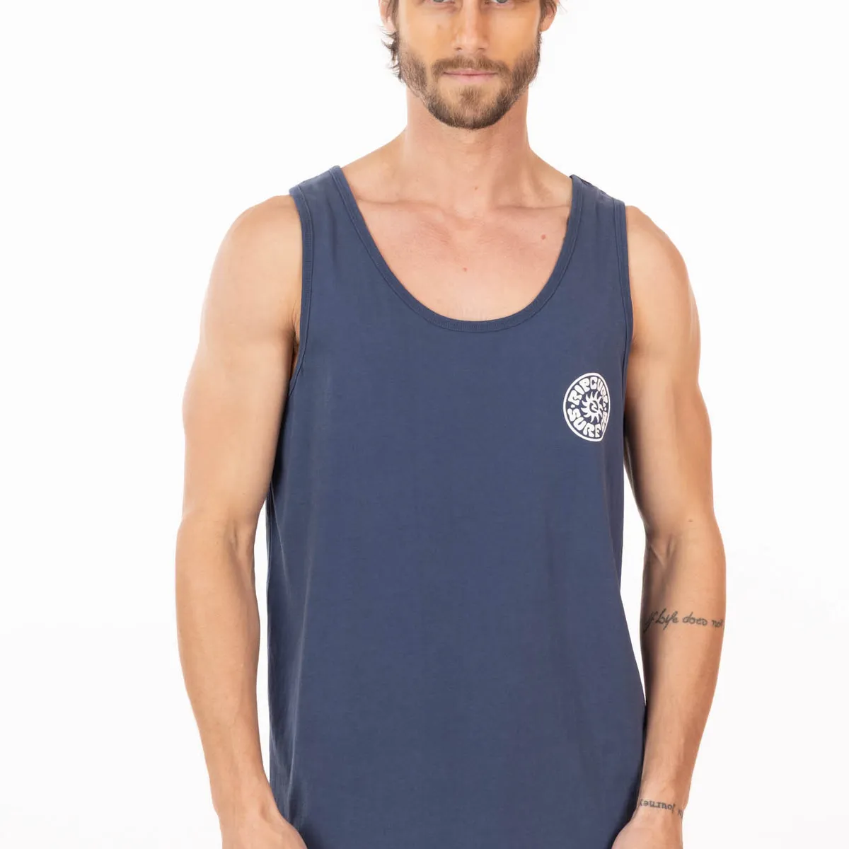 RIP CURL - Polera SM Seaway Azul Hombre Rip Curl