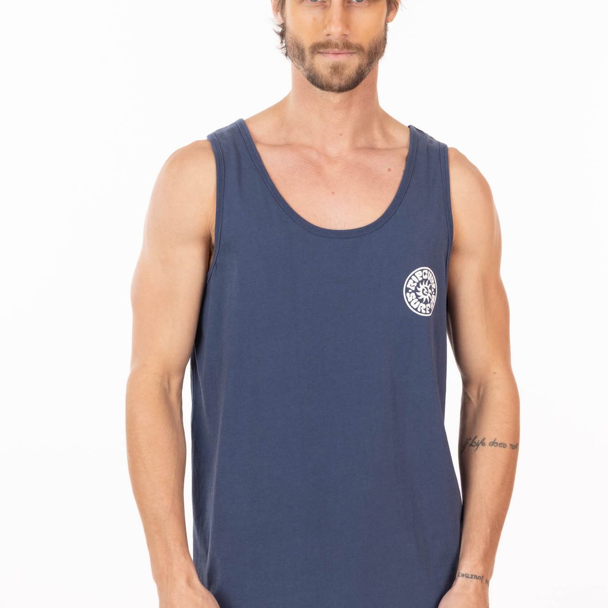 RIP CURL - Polera SM Seaway Azul Hombre Rip Curl