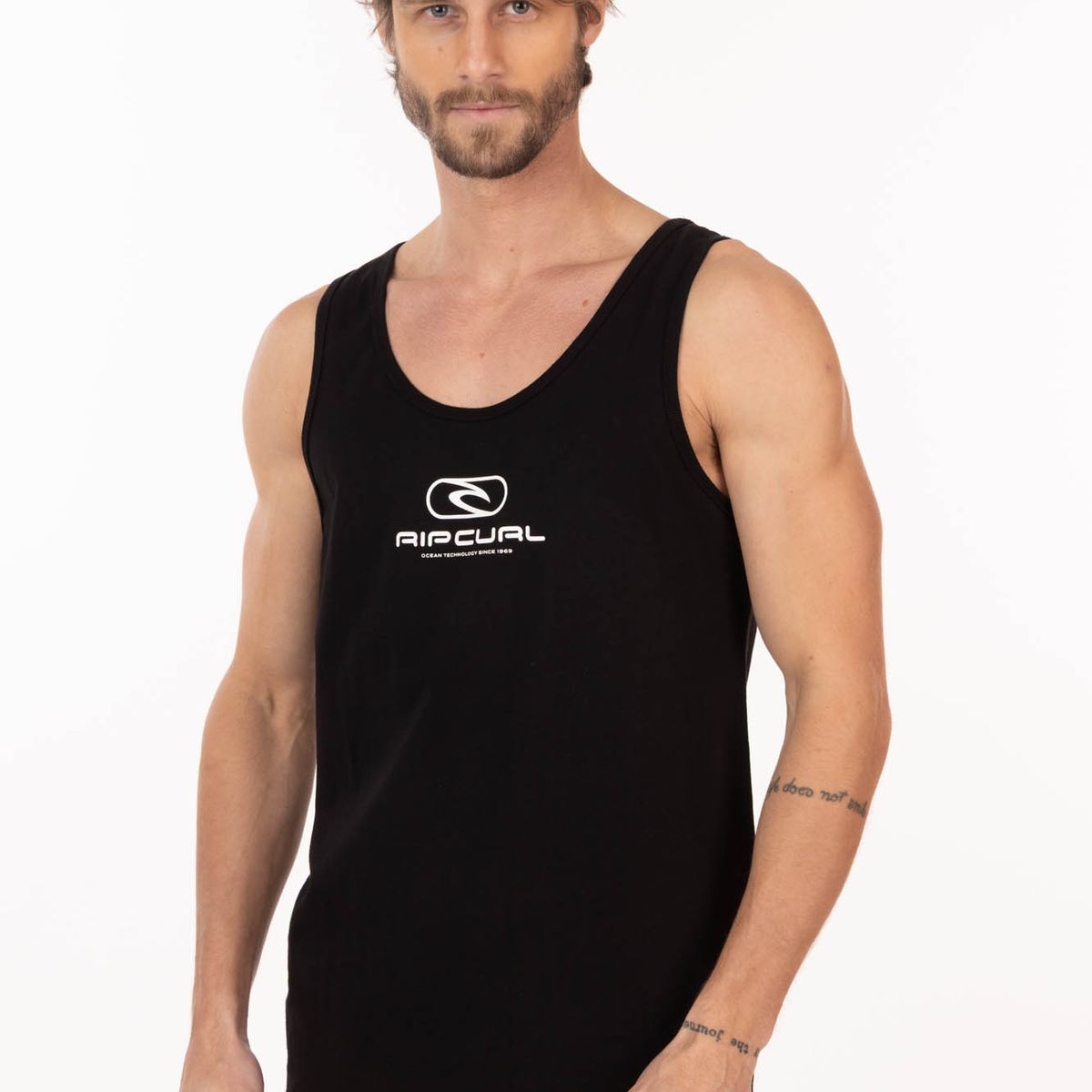 RIP CURL - Polera SM Aquadream Negro Hombre Rip Curl