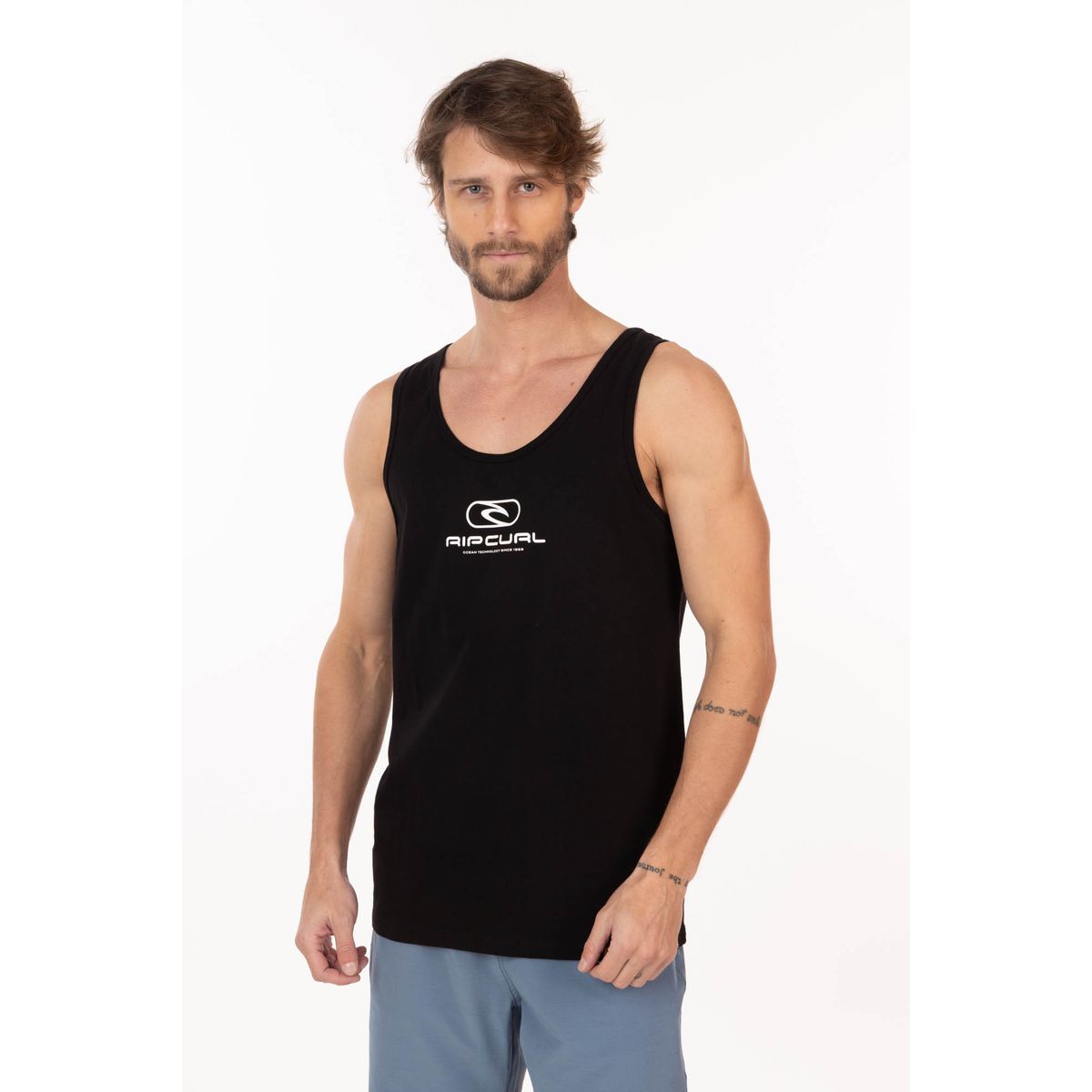 RIP CURL - Polera SM Aquadream Negro Hombre Rip Curl