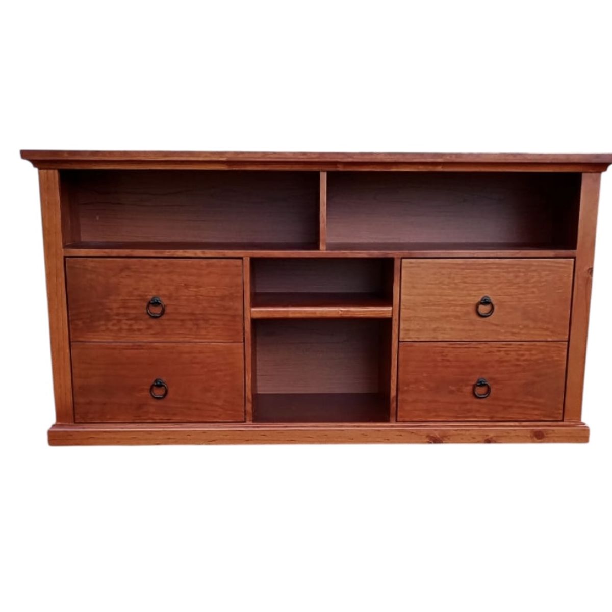 GENERICO - Rack tv XXL 4 cajones Ensueño nogal