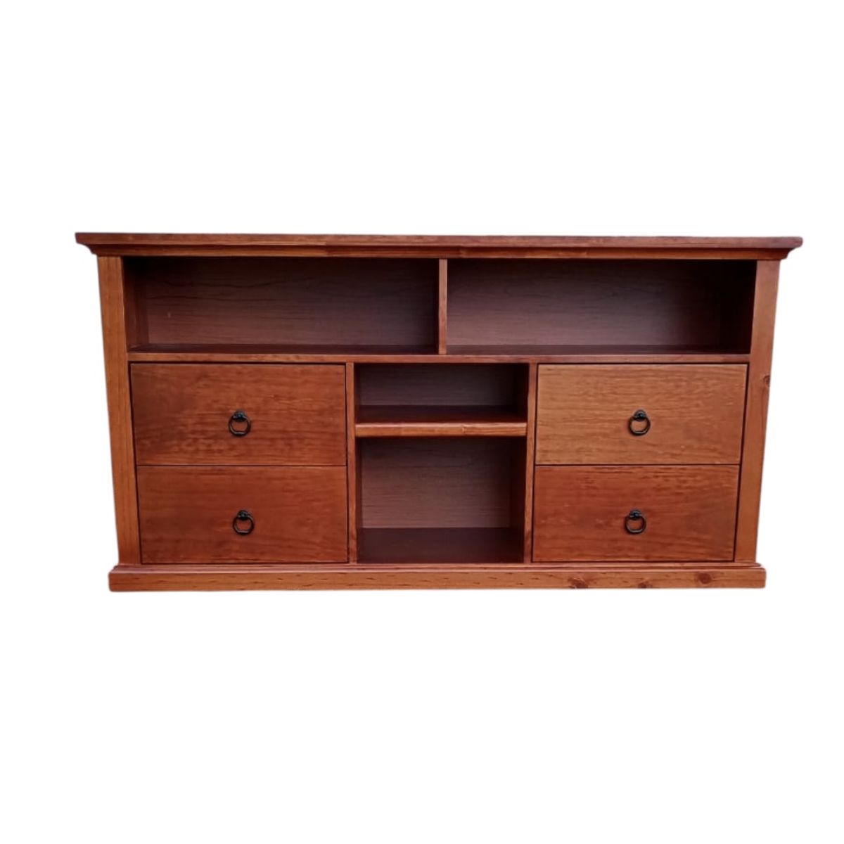 GENERICO - Rack tv XXL 4 cajones Ensueño nogal