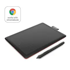 WACOM - Tableta Digitalizadora One By CTL472K1A Small Roja