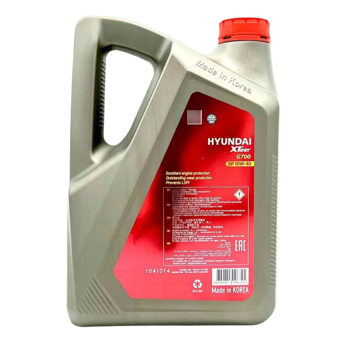 HYUNDAI - Aceite Hyundai Xteer Gasolina 10w40 4 Lts.