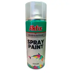 AKFIX - Pintura Aerosol Spray Paint 400 Ml Negro Mate
