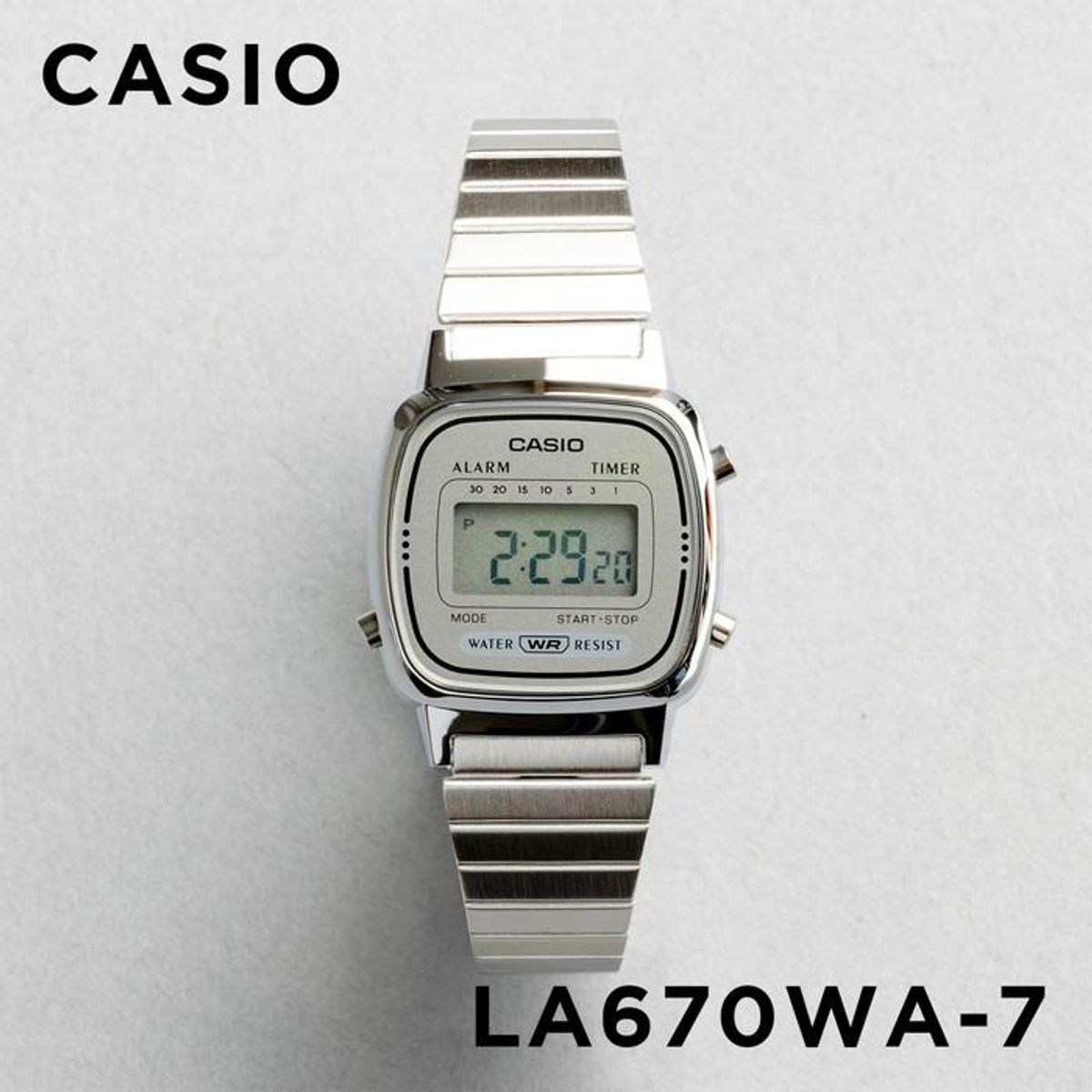 CASIO - RELOJ CASIO LA670WA-7D MUJER DIGITAL VINTAGE