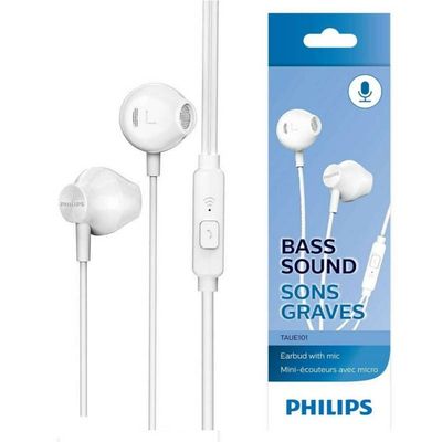 Imagen 2 del producto Audífonos In-Ear con Micrófono TAUE101BK00 Blanco