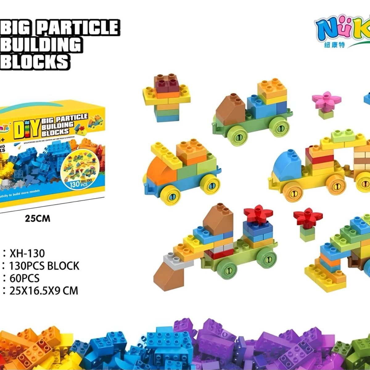 GENERICO - Bloques lego autos 130 piezas