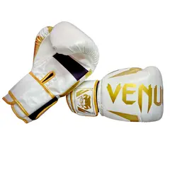 VENUM - GUANTES DE BOXEO EVOLUTION WHITE GOLD 14 OZ