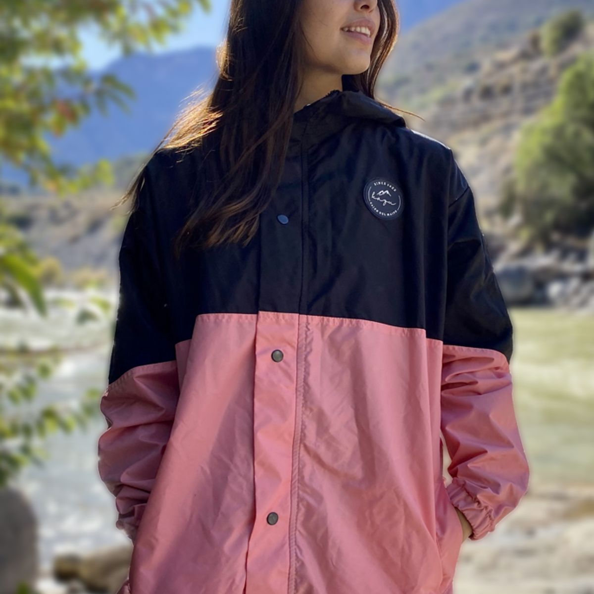 KAZU CAJON DEL MAIPO SPA - Cortaviento Oversize Impermeable Hombre Mujer Unisex Kazu