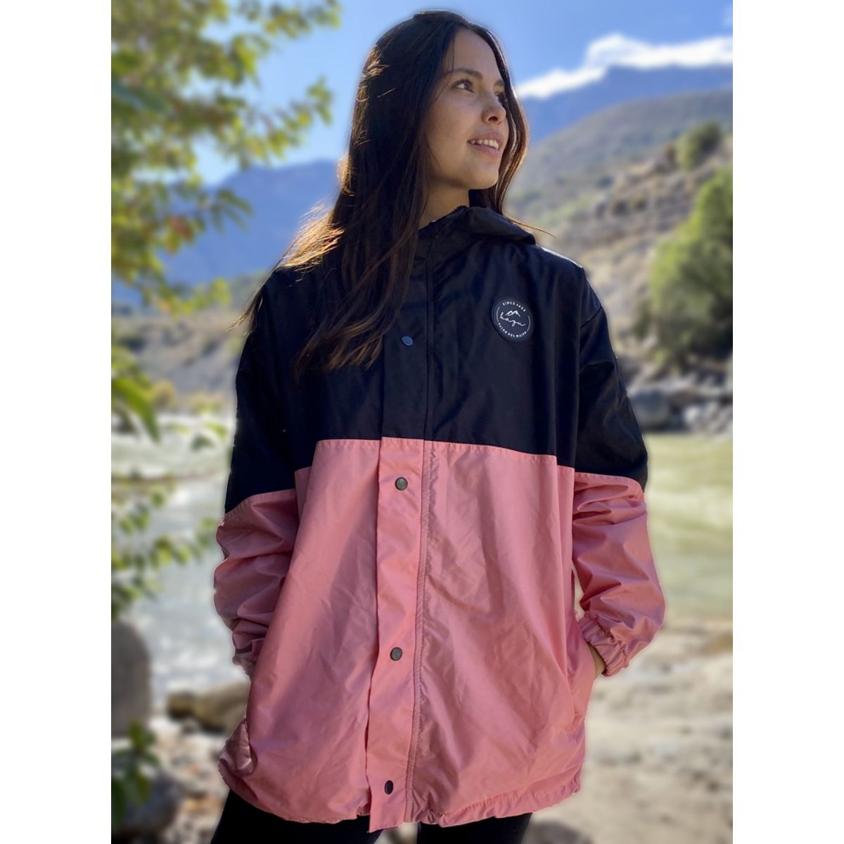 KAZU CAJON DEL MAIPO SPA - Cortaviento Oversize Impermeable Hombre Mujer Unisex Kazu