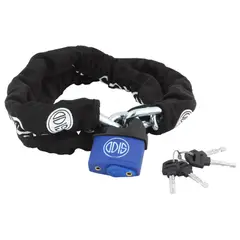 ODIS - Set Antirrobo P/Motos Candado OR 50mm + Cadena 10mm x 1,1 m