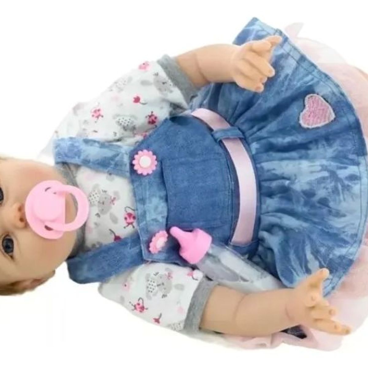 GENERICO - Muñeca Bebé Reborn Silicon Suave 55cm Osito