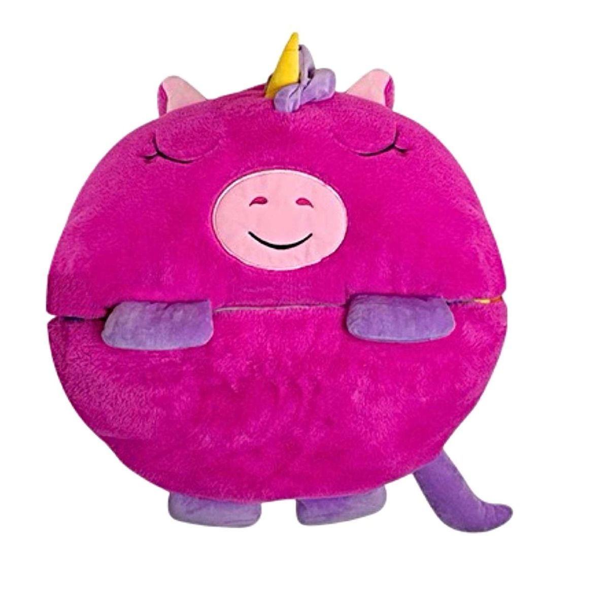 GENERICO - SACO PARA DORMIR PARA NIÑO O NIÑA UNICORNIO FUCSIA