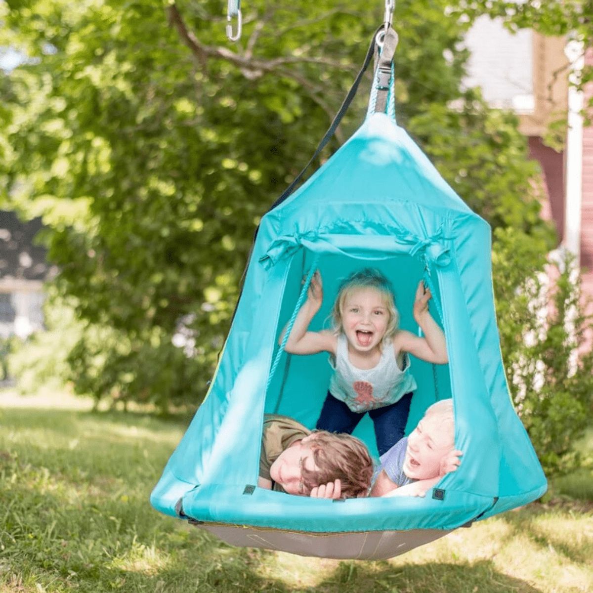 SLACKERS - Casa Columpio Slackers Swing House Teal
