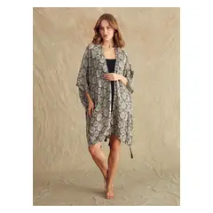 LOUNGE - Kimono Mujer Paradiso Flores