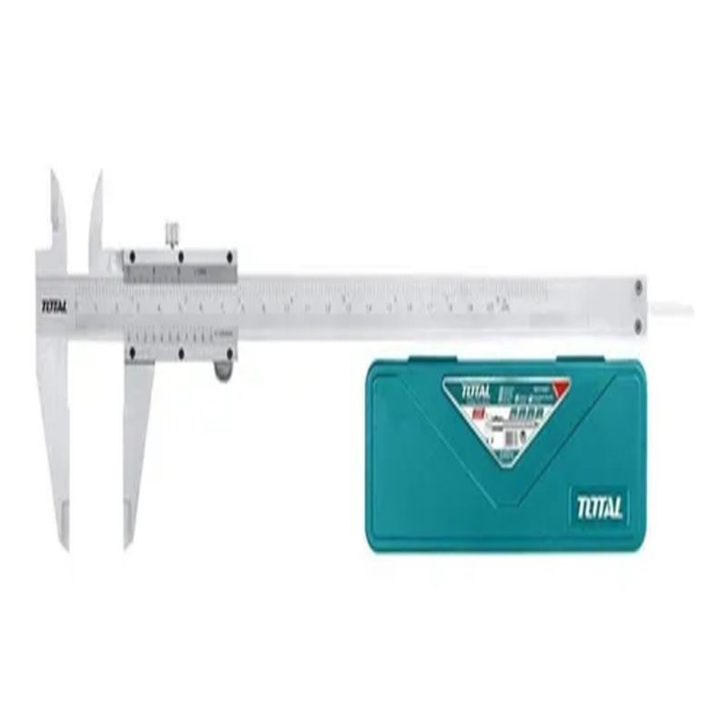 TOTAL TOOLS - Pie De Metro Vernier Análogo 200mm Total Tmt312001