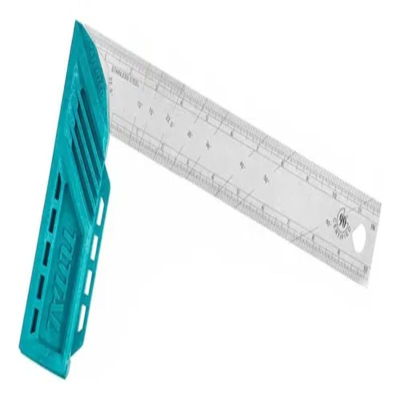 TOTAL TOOLS - Escuadra Carpintero Esquina 12 Pulgadas Acero Total