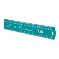 TOTAL TOOLS - Regla Precisión De Aluminio 30cm Total Tmt633002