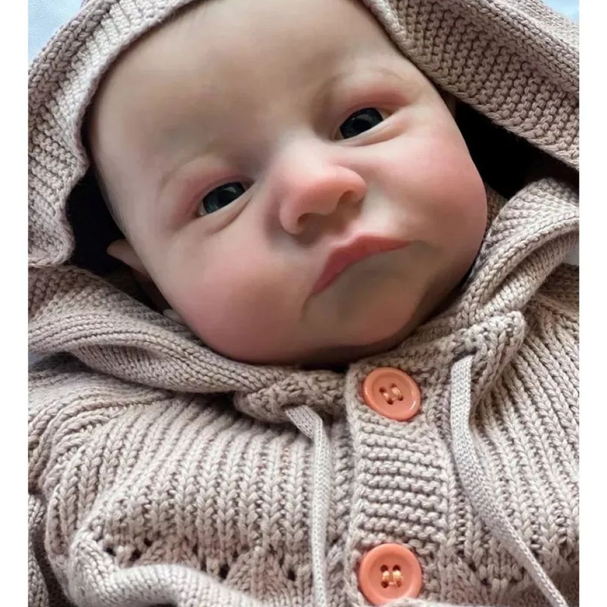 GENERICO - Muñeca De Bebé Reborn Levi De 49cm Recién Nacido