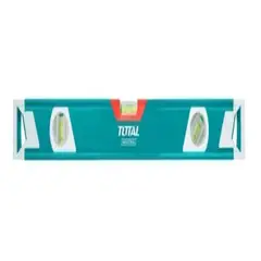 TOTAL TOOLS - Nivel Aluminio 3 Burbujas 40cm