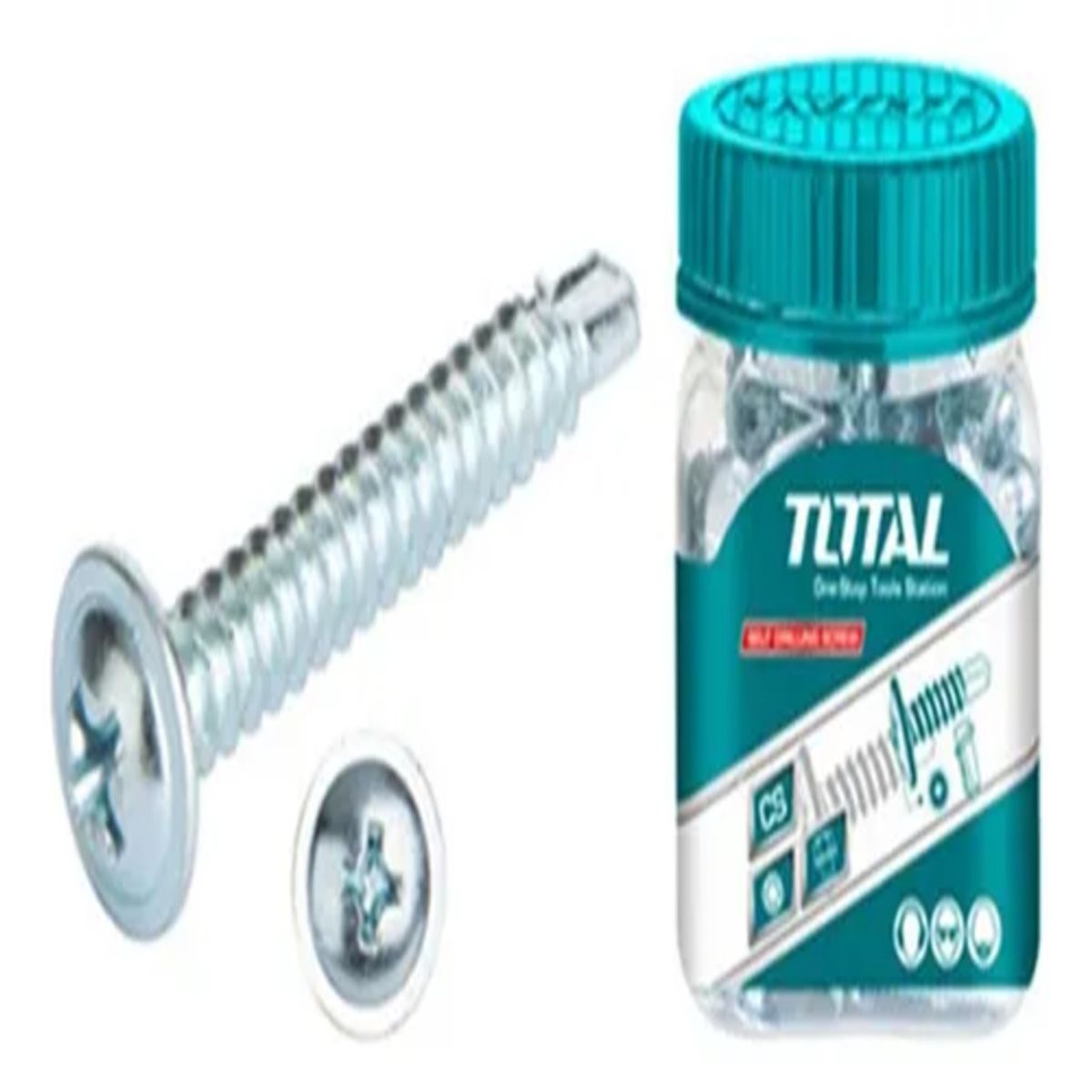 TOTAL TOOLS - Tornillo Cabeza De Lenteja 42 X 32mm Pb 120 Unds Total