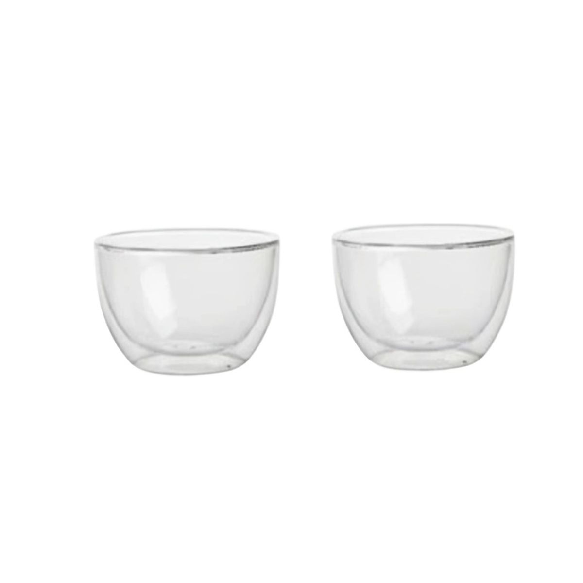 GLASSO - SET 2 BOWL DOBLE PARED GLASSO