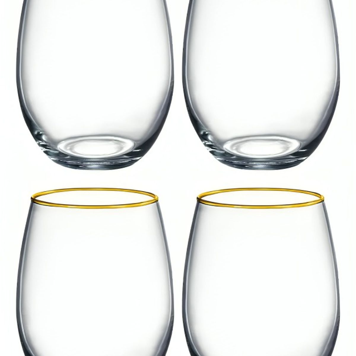 GLASSO - Set de vasos Glasso Cocktail 4 unidades de vidrio