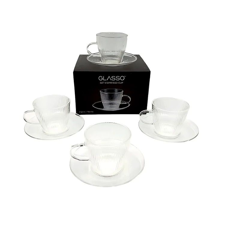 SET 4 TAZAS CPLATO ESPRESSO